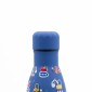 Happy Trucks Παιδικό Ανοξείδωτο Θερμός 500ml Μπλε με Βιδωτό Καπάκι & Soft Υφή