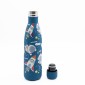 Happy Space Astronauts Παιδικό Ανοξείδωτο Θερμός 500ml Μπλε με Βιδωτό Καπάκι & Soft Υφή