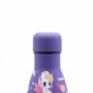 Happy Unicorns Παιδικό Ανοξείδωτο Θερμός 500ml Μωβ με Βιδωτό Καπάκι & Soft Υφή