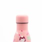Happy Garden Παιδικό Ανοξείδωτο Θερμός 500ml Ροζ με Βιδωτό Καπάκι & Soft Υφή
