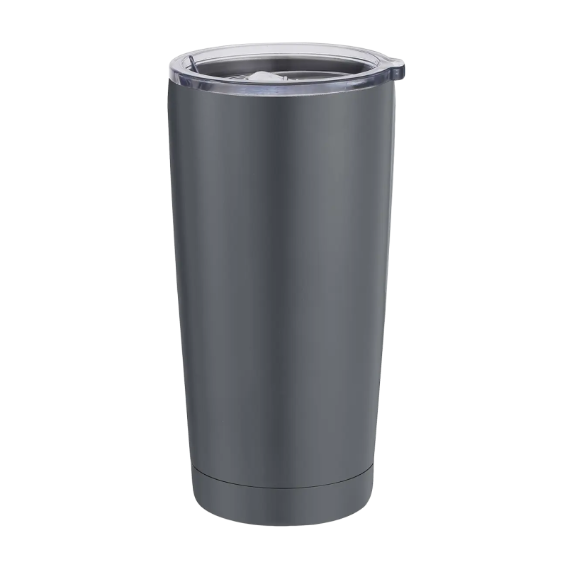 Sidirela Tower Grey Ποτήρι Θερμός 600ml Ανοξείδωτο Ατσάλι