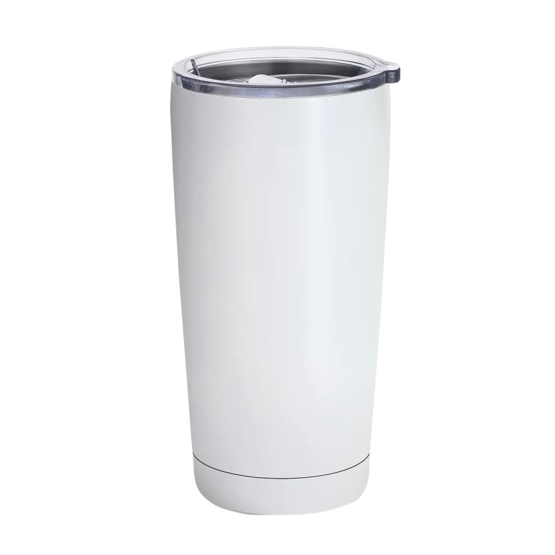 Sidirela Tower White Ποτήρι Θερμός 600ml Ανοξείδωτο Ατσάλι