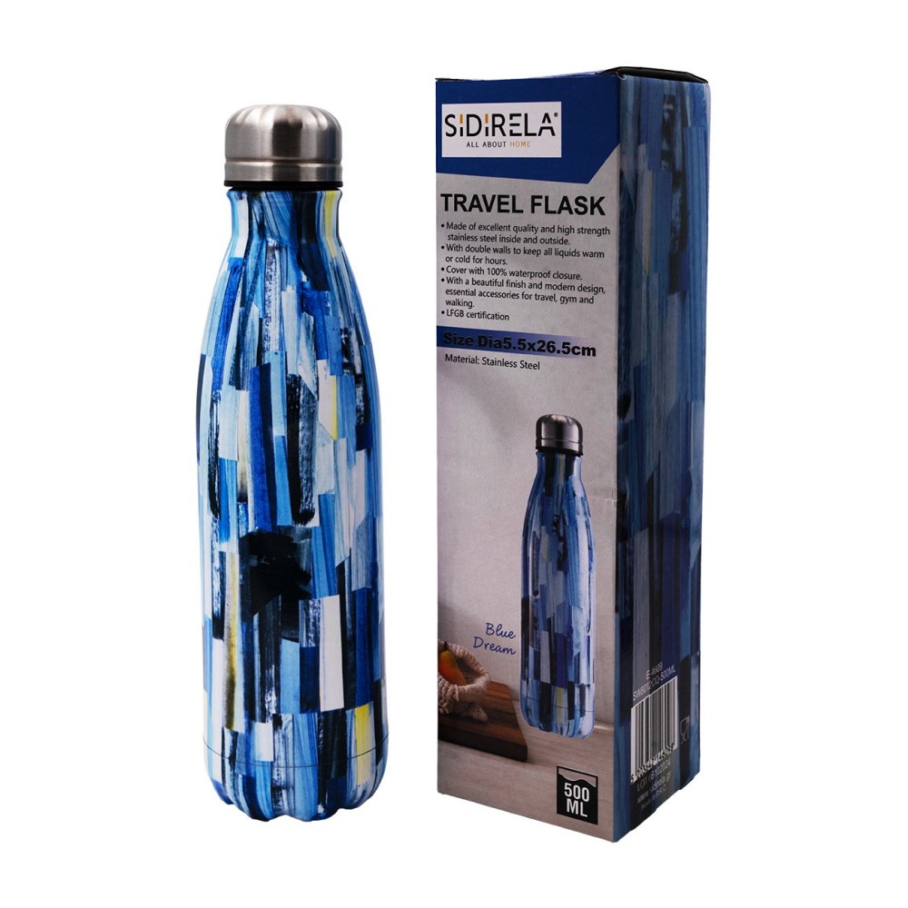 Sidirela Blue Dream Θερμός Μπουκάλι 500ml Ανοξείδωτο