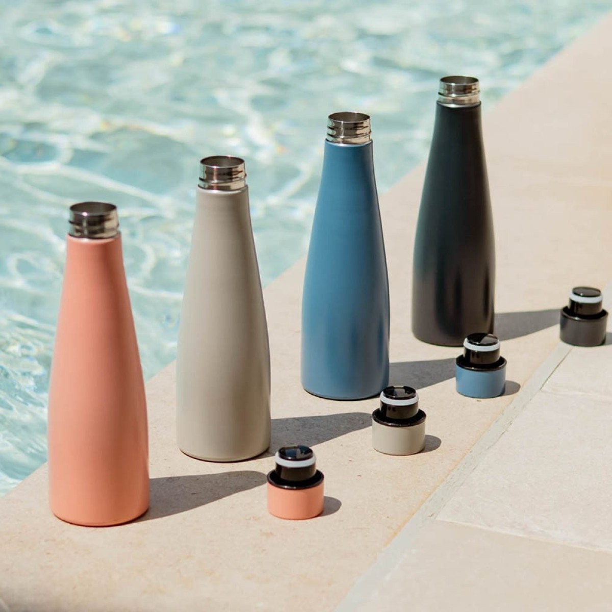 Sidirela Cool Taupe Θερμός Μπουκάλι 500ml Ανοξείδωτο