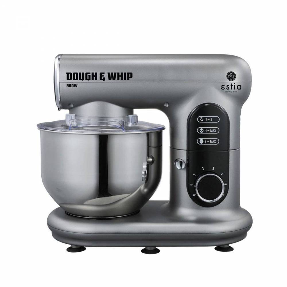 Estia Dough & Whip Κουζινομηχανή 800W με Ανοξείδωτο Κάδο 5lt 06-11840