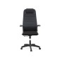 Καρέκλα γραφείου Darkness  με διπλό ύφασμα Mesh γκρι - μαύρο 66,5x70x123/133εκ.