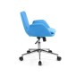 Καρέκλα εργασίας Maxim Up  υφασμάτινη χρώμα γαλάζιο 65x60x90εκ.