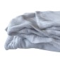 Κουβέρτα Fleece Διπλή 200x220cm ανοιχτό γκρι χρώμα TNS 39-950-2071-2