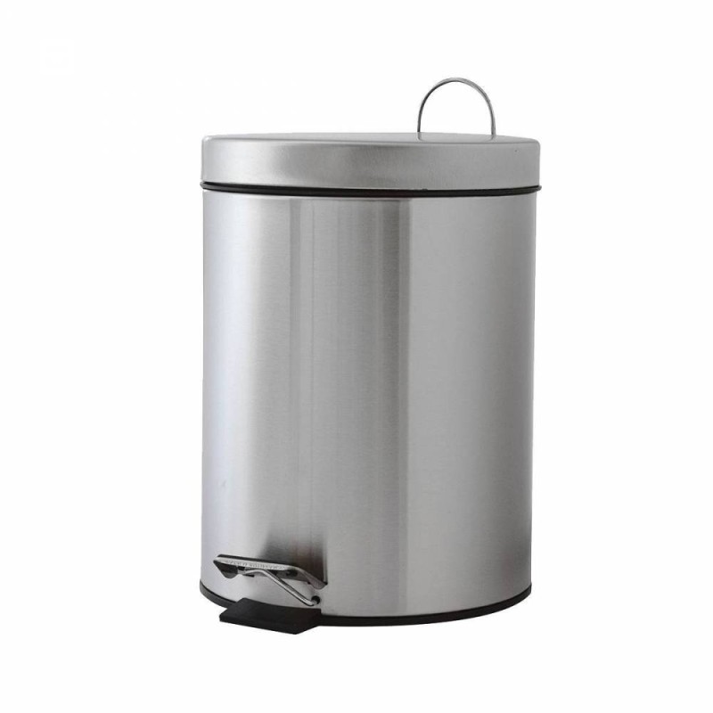 Χαρτοδοχείο Μπάνιου Classic 5lt matte inox Estia 02-0059