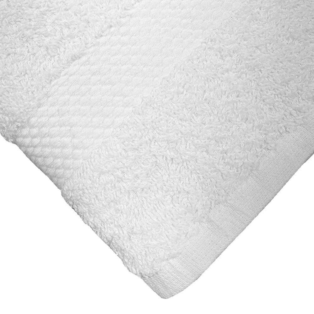 Πετσέτα Προσώπου 450grs (50x90) 100% Βαμβάκι Sidirela Toulip White E-1765-6