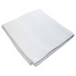 Πετσέτα Προσώπου 450grs (50x90) 100% Βαμβάκι με μπορντούρα με ανάγλυφο σχέδιο λευκό χρώμα Sidirela Toulip E-1765-6