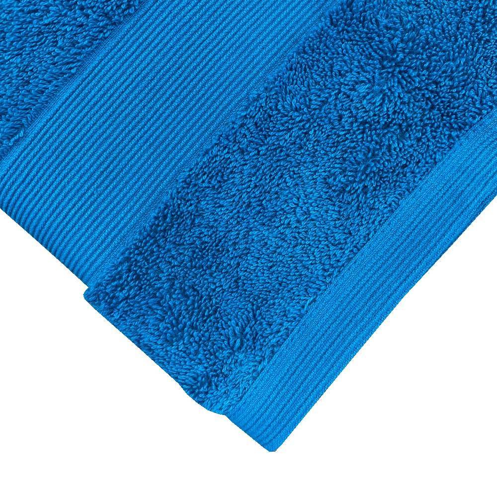 Πετσέτα προσώπου 100% βαμβακερή 600grs με μπορντούρα με ανάγλυφες ρίγες 50x90cm οινοπνευματί χρώμα TNS 39-950-0414-4
