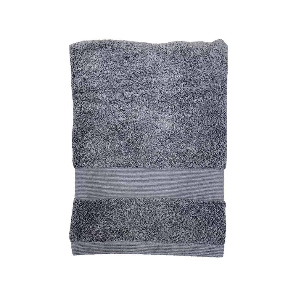 Πετσέτα Προσώπου 600grs (50x90) 100% Βαμβάκι TNS Dark Grey 39-950-0414-5