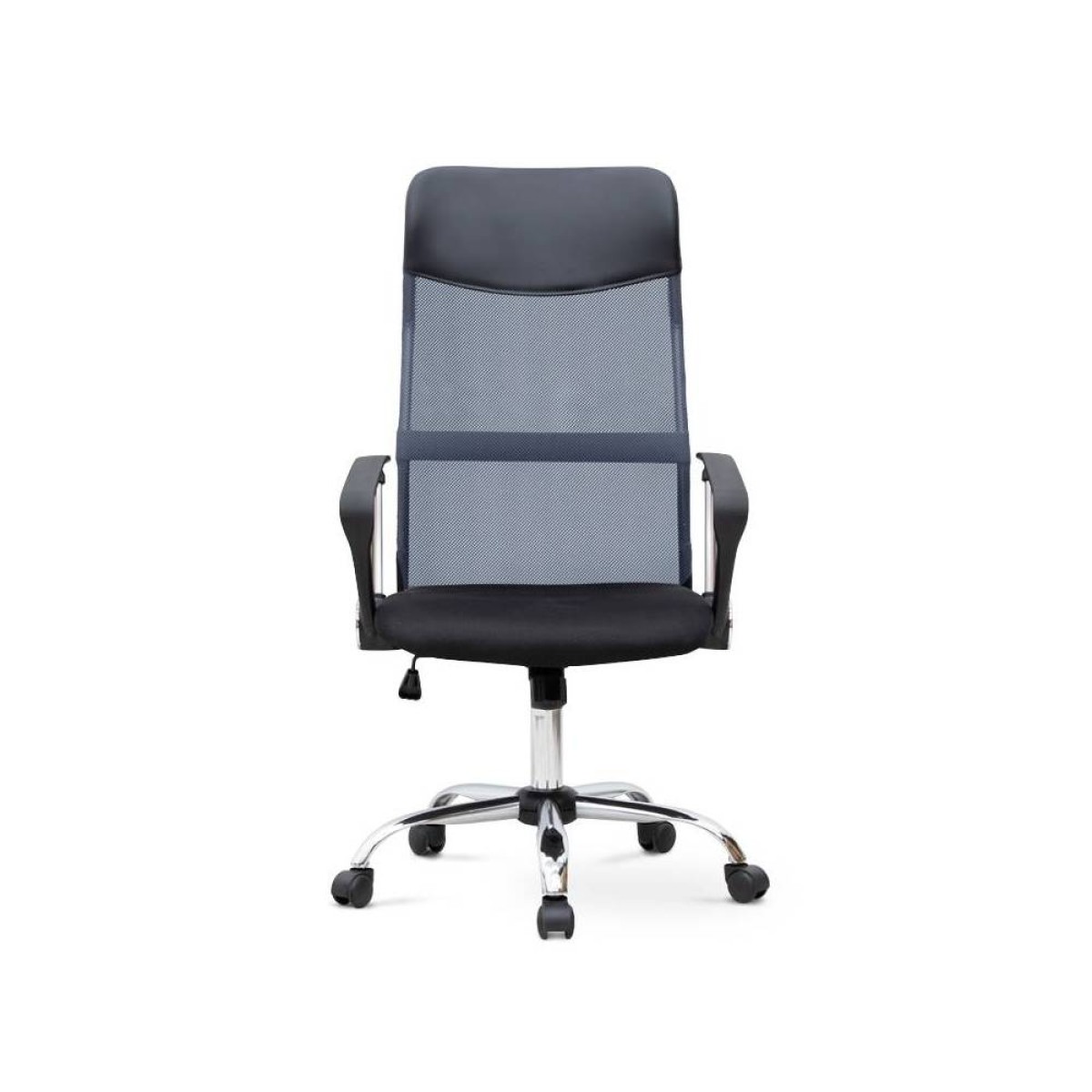 Καρέκλα γραφείου Marco  με ύφασμα Mesh χρώμα γκρι - μαύρο 62x59x110/120εκ.