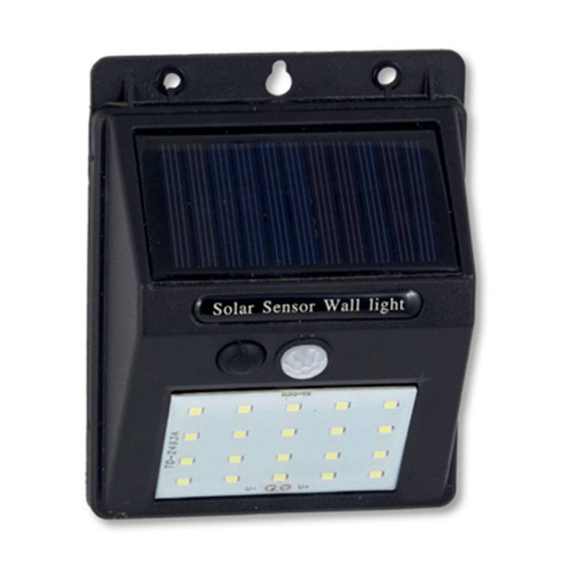 Ηλιακό Φωτιστικό Τοίχου 20 LED με Αισθητήρα Κίνησης TNS 35-950-0845