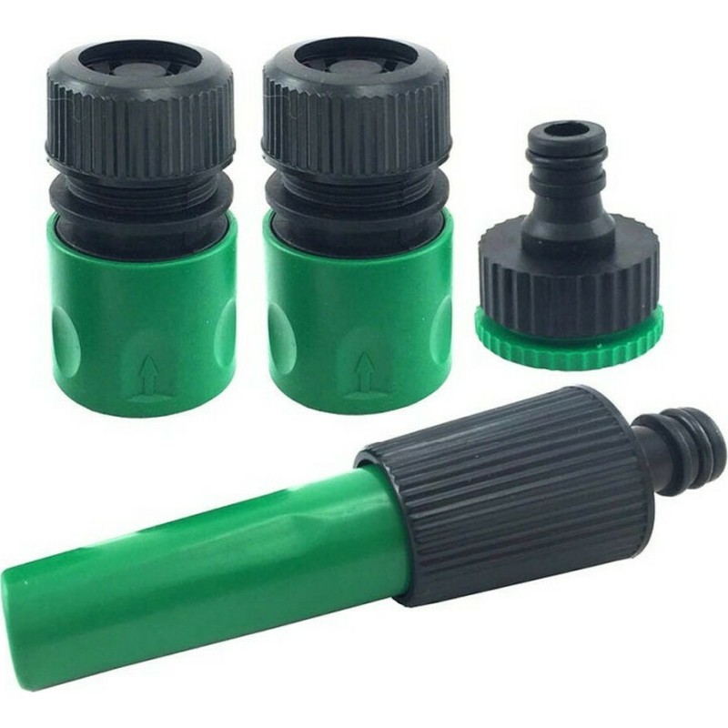 Σετ Εκτοξευτήρα Νερού & Εξαρτημάτων Σύνδεσης 4τμχ – Πράσινο / Μαύρο