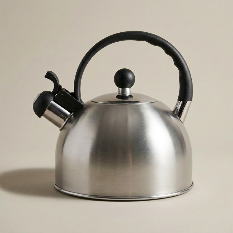 Μεγάλη Ανοξείδωτη Τσαγιέρα 2.5Lt Inox