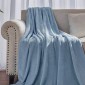 Κουβέρτα Flannel Διπλή (200x220) TNS Super Soft Ciel 39-950-2138-4