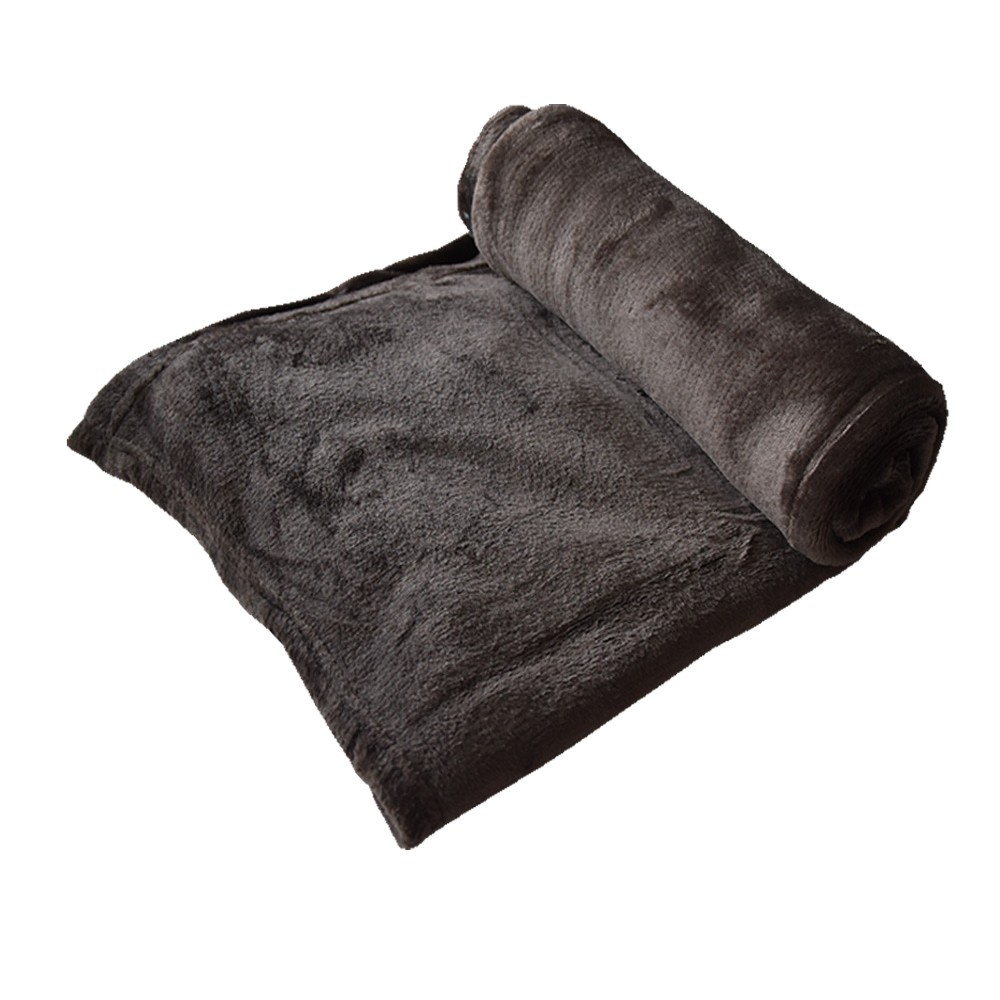 Κουβέρτα Flannel Διπλή (200x220) TNS Super Soft Brown 39-950-2138-1