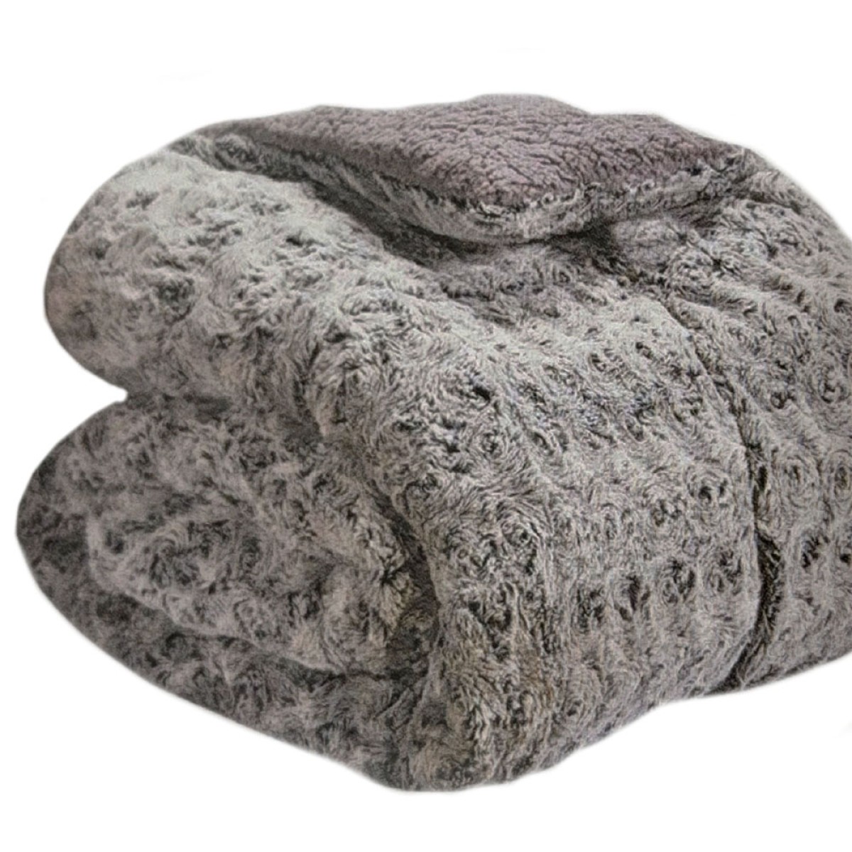 Κουβέρτα Γούνα Διπλή (200x220) Διπλής Όψης με Προβατάκι TNS Super Soft 39-950-2314