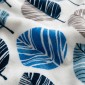 Κουβέρτα Flannel Διπλή (200x220) Super Soft Leaves
