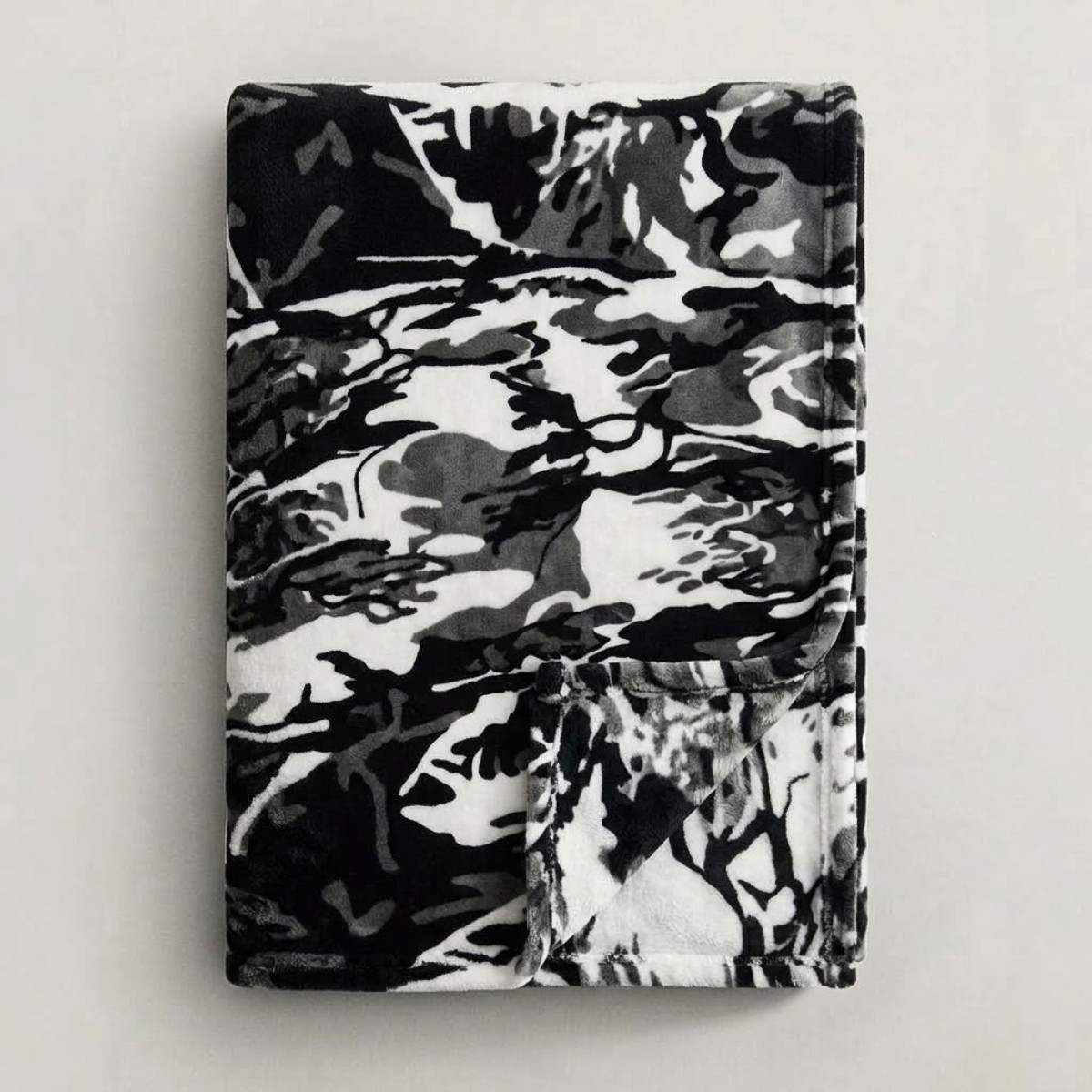 Κουβέρτα Flannel Διπλή (200x220) Super Soft Militaire