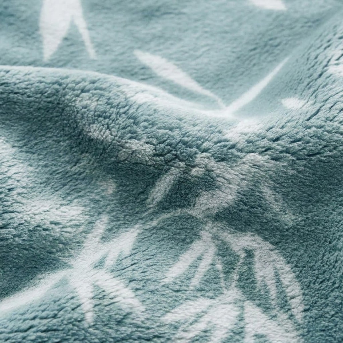 Κουβέρτα Flannel Διπλή (200x220) Super Soft Plants
