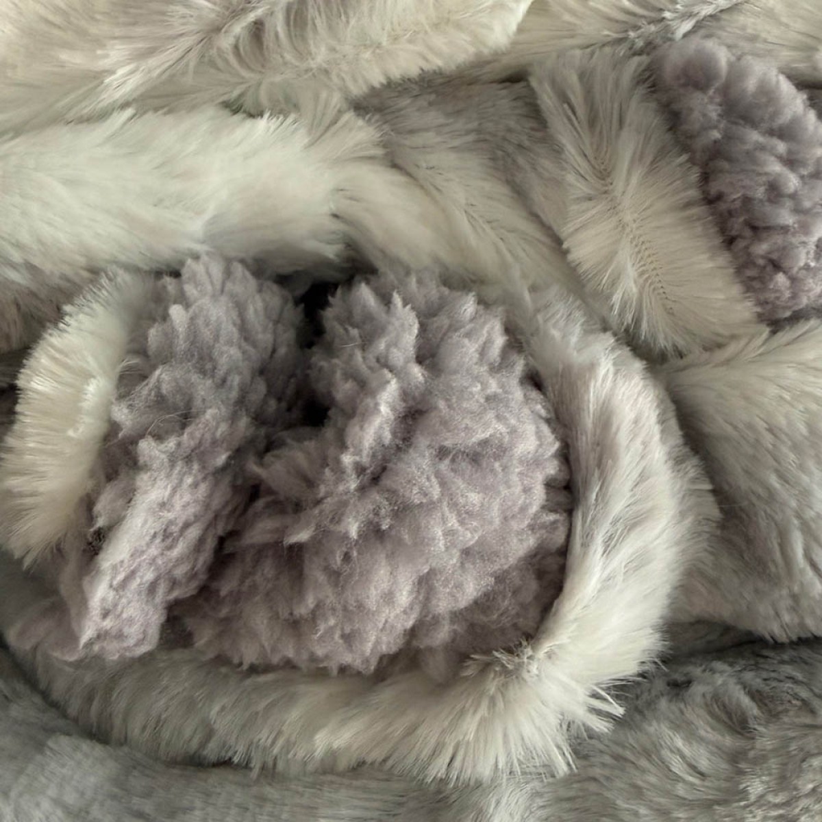 Κουβέρτα Γούνα Διπλή (200x220) Διπλής Όψης με Προβατάκι TNS Super Soft 39-950-2294