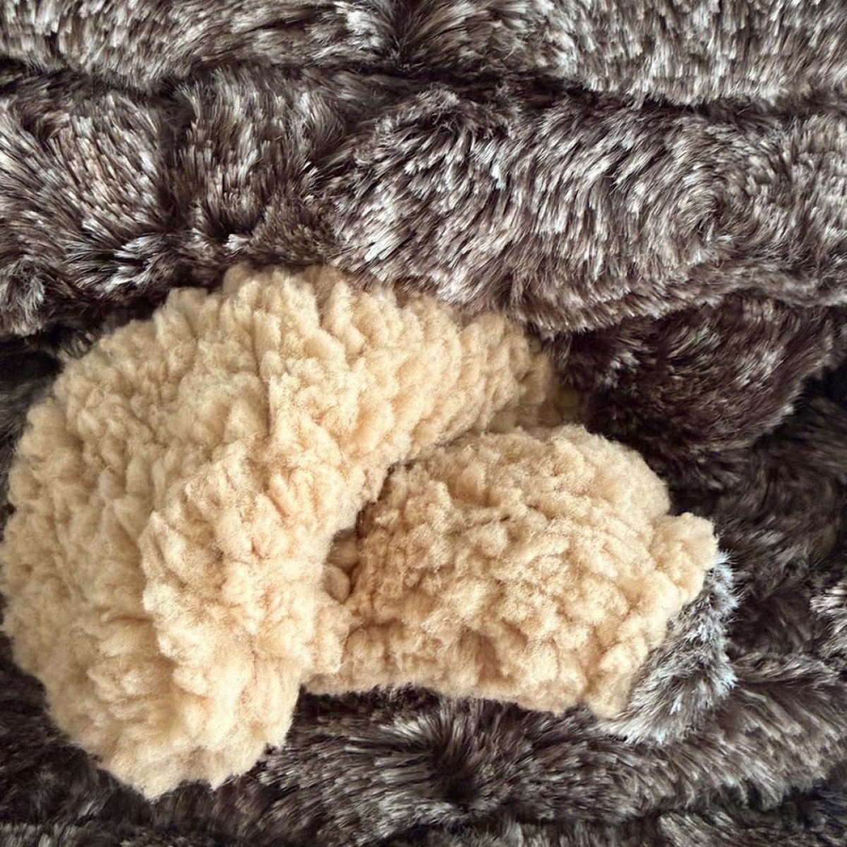 Κουβέρτα Γούνα Διπλή (200x220) Διπλής Όψης με Προβατάκι TNS Super Soft 39-950-2316