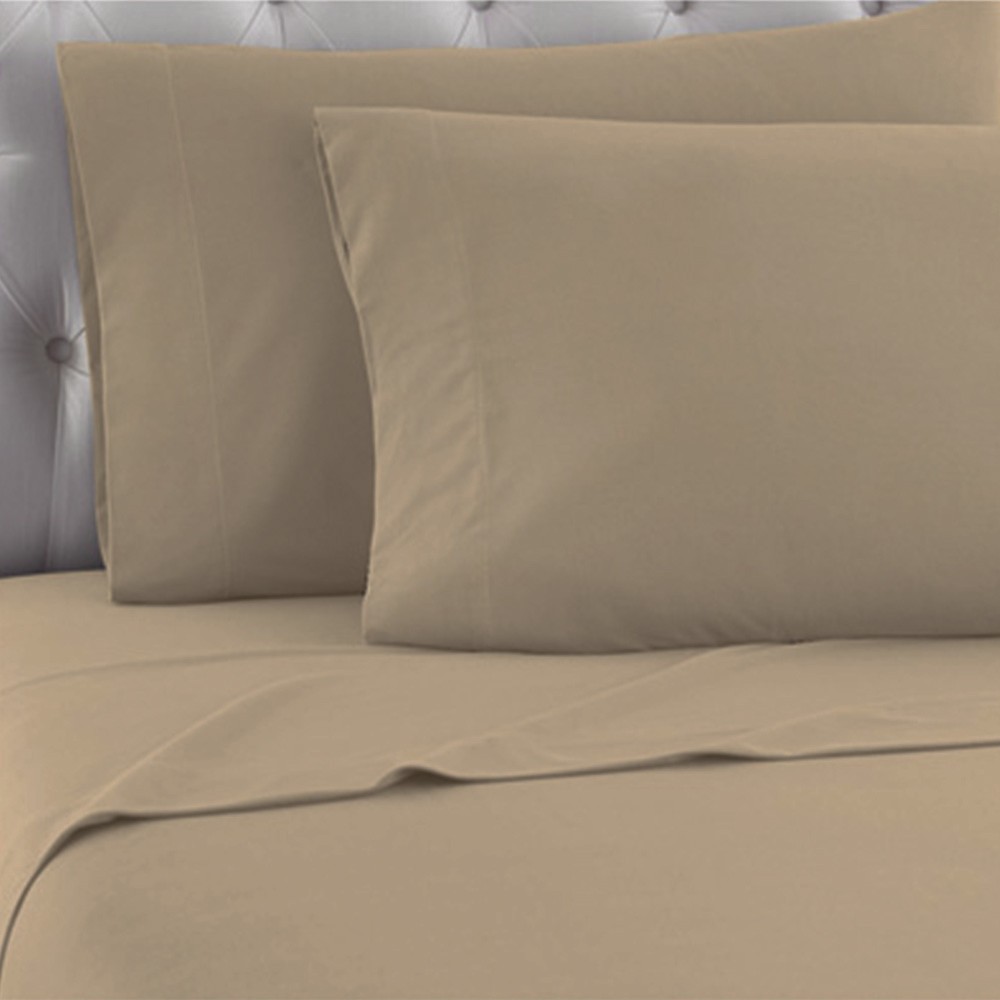 Σεντόνι με Λάστιχο Μονό (100x200+30) Polycotton TNS Beige 39-958-0353
