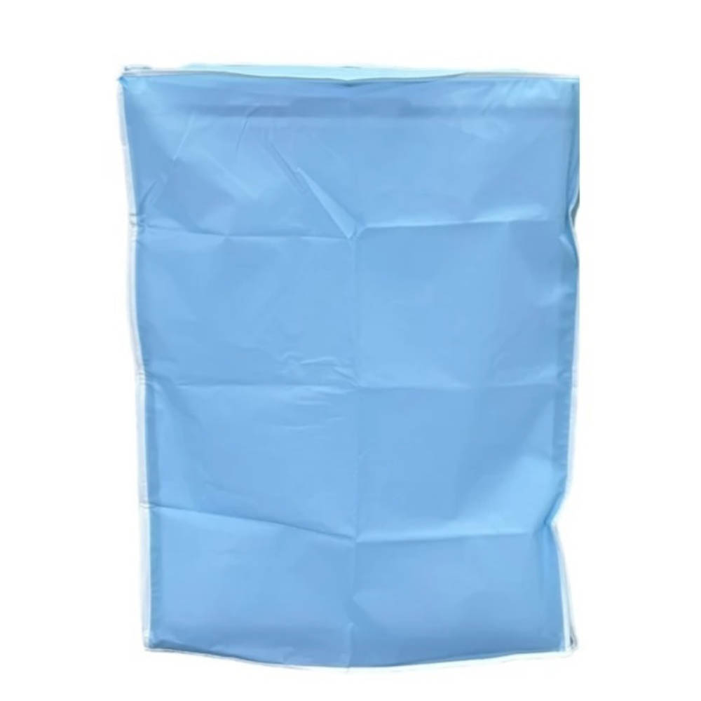 Κάλυμμα Πλυντηρίου Γαλάζιο (58x62x85) Αδιάβροχο & Οικολογικό Ύφασμα με Φερμουάρ