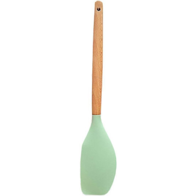 Σπάτουλα Ζαχαροπλαστικής 31.6cm Σιλικόνης Sidirela Pistachio E-0095