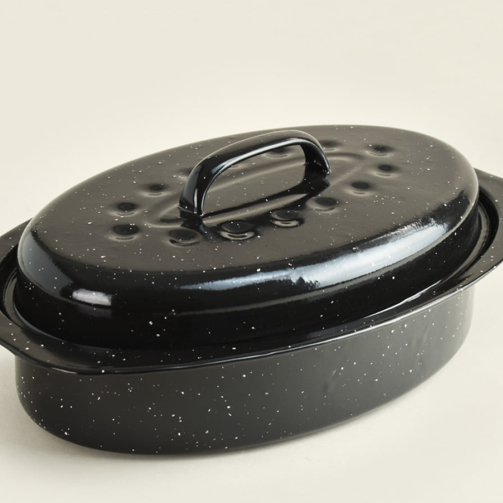 Sidirela Γάστρα (33x22) Εμαγιέ με Σχάρα